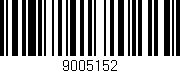 Código de barras (EAN, GTIN, SKU, ISBN): '9005152'