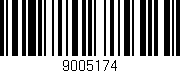 Código de barras (EAN, GTIN, SKU, ISBN): '9005174'