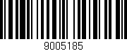 Código de barras (EAN, GTIN, SKU, ISBN): '9005185'