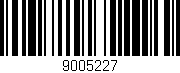 Código de barras (EAN, GTIN, SKU, ISBN): '9005227'