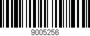 Código de barras (EAN, GTIN, SKU, ISBN): '9005256'