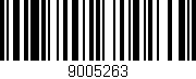 Código de barras (EAN, GTIN, SKU, ISBN): '9005263'