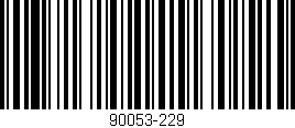 Código de barras (EAN, GTIN, SKU, ISBN): '90053-229'