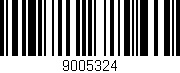 Código de barras (EAN, GTIN, SKU, ISBN): '9005324'