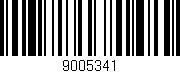 Código de barras (EAN, GTIN, SKU, ISBN): '9005341'