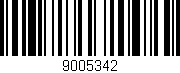 Código de barras (EAN, GTIN, SKU, ISBN): '9005342'