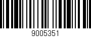 Código de barras (EAN, GTIN, SKU, ISBN): '9005351'