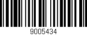 Código de barras (EAN, GTIN, SKU, ISBN): '9005434'