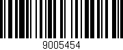 Código de barras (EAN, GTIN, SKU, ISBN): '9005454'