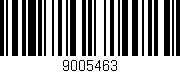 Código de barras (EAN, GTIN, SKU, ISBN): '9005463'