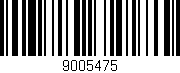 Código de barras (EAN, GTIN, SKU, ISBN): '9005475'