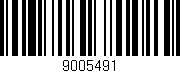 Código de barras (EAN, GTIN, SKU, ISBN): '9005491'