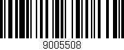 Código de barras (EAN, GTIN, SKU, ISBN): '9005508'