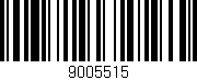 Código de barras (EAN, GTIN, SKU, ISBN): '9005515'