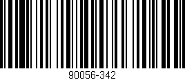 Código de barras (EAN, GTIN, SKU, ISBN): '90056-342'
