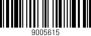 Código de barras (EAN, GTIN, SKU, ISBN): '9005615'