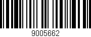 Código de barras (EAN, GTIN, SKU, ISBN): '9005662'