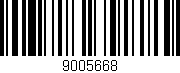 Código de barras (EAN, GTIN, SKU, ISBN): '9005668'