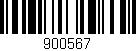 Código de barras (EAN, GTIN, SKU, ISBN): '900567'