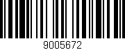 Código de barras (EAN, GTIN, SKU, ISBN): '9005672'
