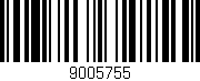 Código de barras (EAN, GTIN, SKU, ISBN): '9005755'