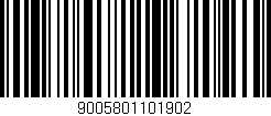 Código de barras (EAN, GTIN, SKU, ISBN): '9005801101902'