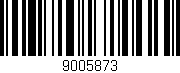 Código de barras (EAN, GTIN, SKU, ISBN): '9005873'