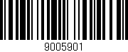 Código de barras (EAN, GTIN, SKU, ISBN): '9005901'