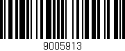 Código de barras (EAN, GTIN, SKU, ISBN): '9005913'