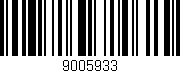Código de barras (EAN, GTIN, SKU, ISBN): '9005933'