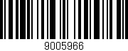 Código de barras (EAN, GTIN, SKU, ISBN): '9005966'