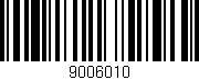 Código de barras (EAN, GTIN, SKU, ISBN): '9006010'
