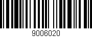 Código de barras (EAN, GTIN, SKU, ISBN): '9006020'
