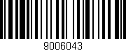 Código de barras (EAN, GTIN, SKU, ISBN): '9006043'