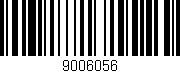 Código de barras (EAN, GTIN, SKU, ISBN): '9006056'