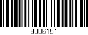 Código de barras (EAN, GTIN, SKU, ISBN): '9006151'