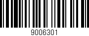 Código de barras (EAN, GTIN, SKU, ISBN): '9006301'