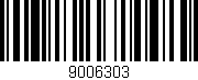 Código de barras (EAN, GTIN, SKU, ISBN): '9006303'