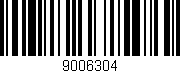 Código de barras (EAN, GTIN, SKU, ISBN): '9006304'