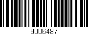 Código de barras (EAN, GTIN, SKU, ISBN): '9006487'