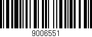 Código de barras (EAN, GTIN, SKU, ISBN): '9006551'