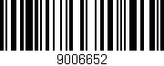 Código de barras (EAN, GTIN, SKU, ISBN): '9006652'