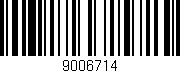 Código de barras (EAN, GTIN, SKU, ISBN): '9006714'