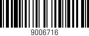 Código de barras (EAN, GTIN, SKU, ISBN): '9006716'
