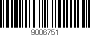 Código de barras (EAN, GTIN, SKU, ISBN): '9006751'