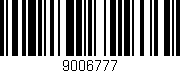 Código de barras (EAN, GTIN, SKU, ISBN): '9006777'