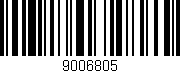 Código de barras (EAN, GTIN, SKU, ISBN): '9006805'
