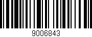 Código de barras (EAN, GTIN, SKU, ISBN): '9006843'