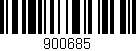 Código de barras (EAN, GTIN, SKU, ISBN): '900685'