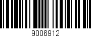 Código de barras (EAN, GTIN, SKU, ISBN): '9006912'